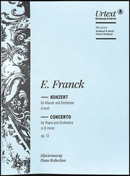Concerto for Piano and Orchestra in D minor, Op. 13 piano sheet music cover Thumbnail